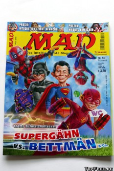 MAD Nr. 172 Supergähn vs. Bettmän & Co. wieder mit MAD mobil