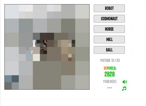 RePixel – Puzzle-Rate-Flashspiel