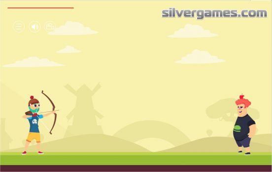 Apfel vom Kopf Schießen