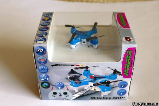 Jamara 422009 MiCoSpy AHP+ Mini-Drohne mit Kamera im ersten „Kurz“-Test