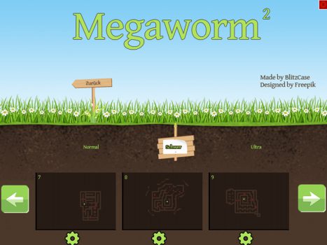 Megaworm 2: Herausforderndes Snake-Remake mit Leveleditor