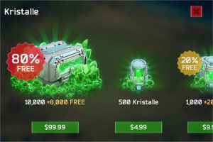 Battle for the Galaxy - In-Game-Kauf Screenshot