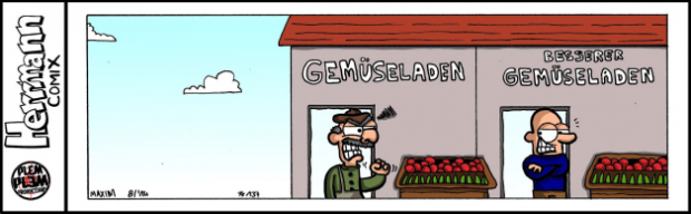 Herrmann Comix – Gemüseladen
