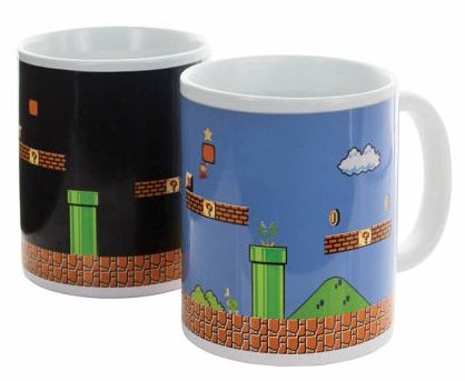 Super Mario Bros. Thermoeffekt Becher