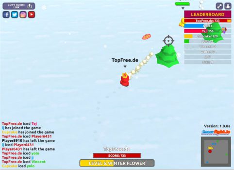 SNOWFIGHT.IO – Virtuelle Multiplayer Schneeballschlacht