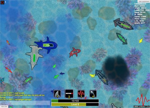 Sharks.io – Kleiner Hai Dim Dim Dim Dim Dim Dim