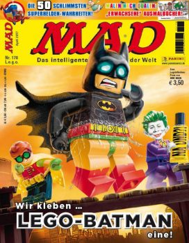 MAD Magazin Nr. 178: Wir kleben … Lego-Batman eine!