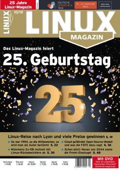 25 Jahre Linux-Magazin: Jubiläum und Wechsel der Chefredaktion