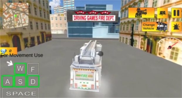 Feuerwehrauto Simulator