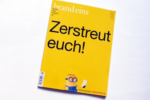 brand eins Mai 2020 / Schwerpunkt: Unterhaltung – Rezension