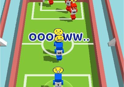 Schnippe den Ball ins Tor