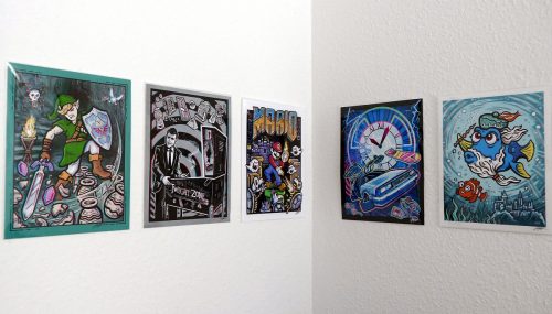 3D-Brillen Poster von Brad Albright – Zelda, Mario, Pinball und Co.