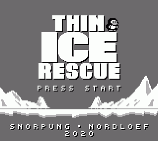 Thin Ice Rescue – Neues Game Boy Spiel als Download