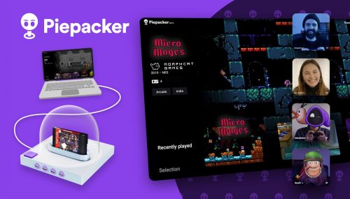 Piepacker – Online Multiplayer Cloud für Retro-Spiele mit Konsole auf Kickstarter