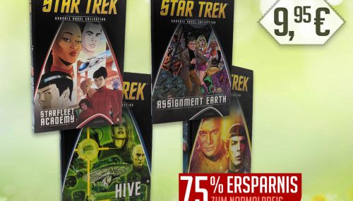 Günstiges Star Trek Comic-Romane-Bundle
