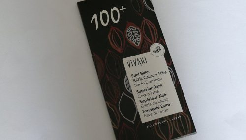 VIVANI 100+ Edel Bitter 100% Cacao + Nibs Schokolade im Test