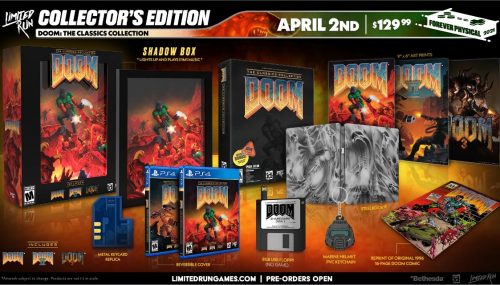 DOOM: The Classics Collection als Collector’s Edition für Playstation 4