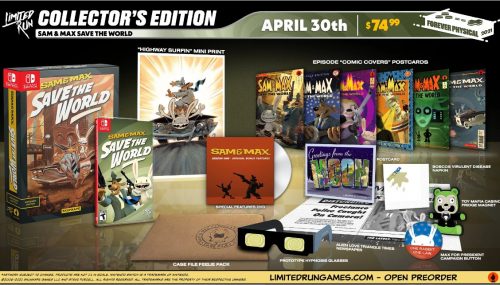 Sam & Max Save the World Collector’s Edition Nintendo Switch