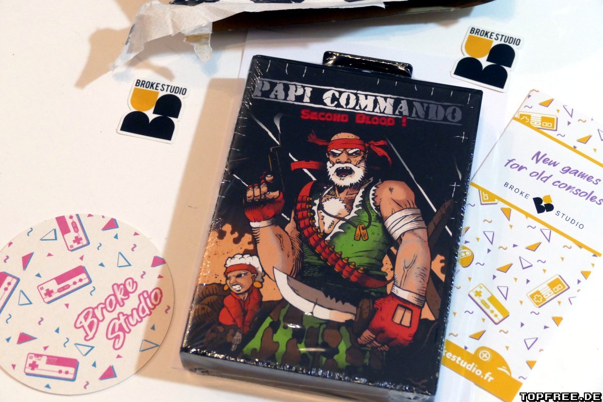 💣 Papi Commando 2: Second Blood, Review, 8/10, Mega Drive, There's No  Blood Like Second Blood 💣 @Broke_Studio #IndieGames #GameDev #HomeBrew  #SEGA, Games Freezer