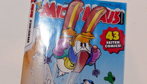 Micky Maus Magazin 04/2022 mit Air-Hockey aus China