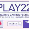 PLAY22: gibt Programm & nominierte Spiele bekannt