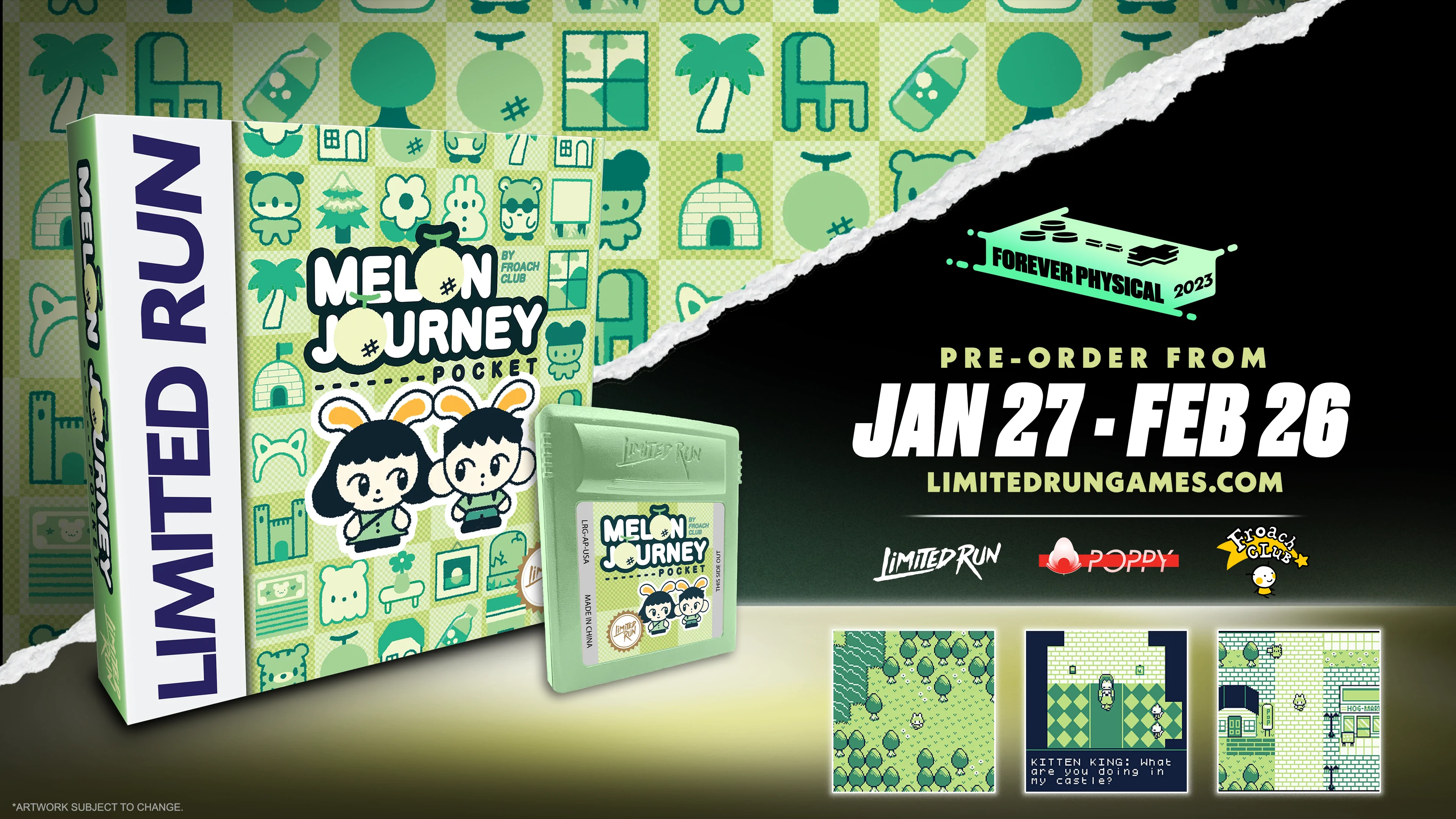 Melon Journey Pocket – Neues Modul für den Game Boy