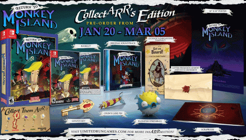 Return to Monkey Island in der CollectARR’s Edition