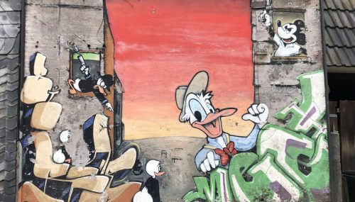 Donald Duck Graffiti