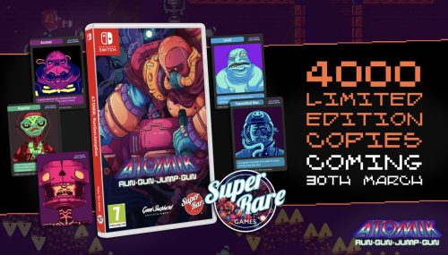Atomik für Nintendo Switch bei Super Rare Games auf 4000 Stück limitiert