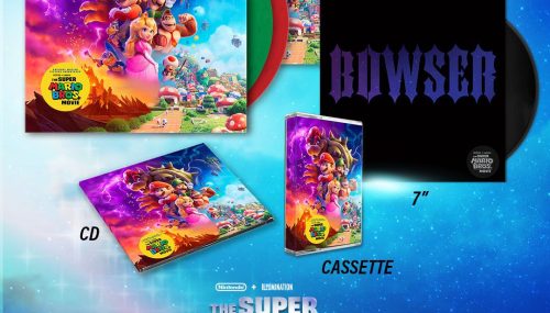 Super Mario Soundtrack auf Vinyl, CD und Kassette