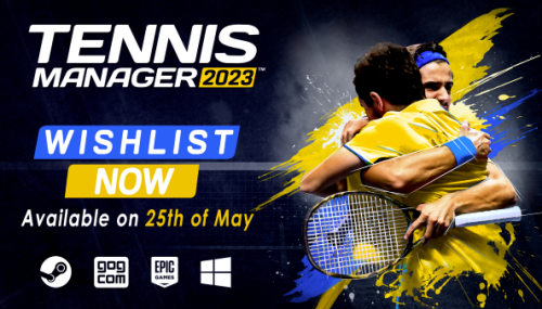 Tennis Manager 2023 angekündigt