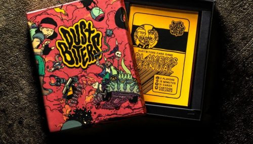 DUSTBITERS – Auto-Kartenspiel von iam8bit