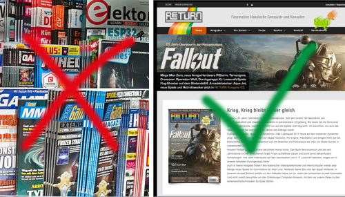 RETURN nicht mehr im Handel erhältlich