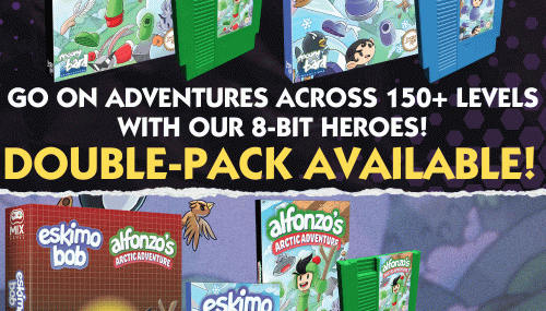 Eskimo Bob & Alfonzo’s Arctic Adventure Dual Pack Edition (NES)