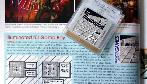 Game Boy Module auf M! Games 359 – illuminated und Grimace’s Birthday