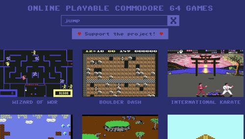 Commodore 64 kostenlos online spielen
