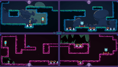 Puzzle-Plattformer Quadroids erscheint morgen