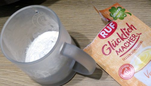 RUF Glücklichmacher Tassenpudding Vanille-Geschmack im Geschmackstest