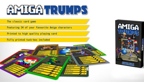Amiga Trumps Kartenspiel bei Kickstarter