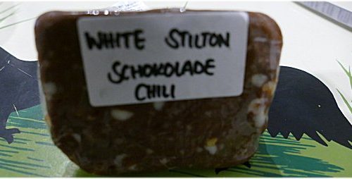White Stilton Schokolade Chili Käse im Geschmackstest