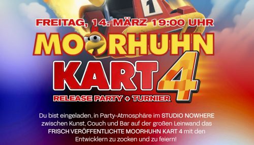 Moorhuhn Kart 4 Release Party + Turnier