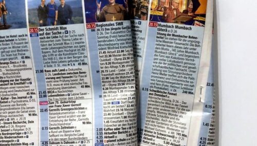 SWR/SR (RP/BW) getrenntes Fernsehprogramm