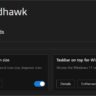 Windows 11 Taskbar nach oben (mit Windhawk)