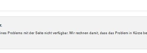 Facebook: Konto derzeit nicht verfügbar