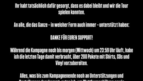 Rapper Döll erreicht Finanzierungsziel beim Crowdfunding