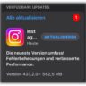 Instagram Version 437.2.0 Absturz Fix